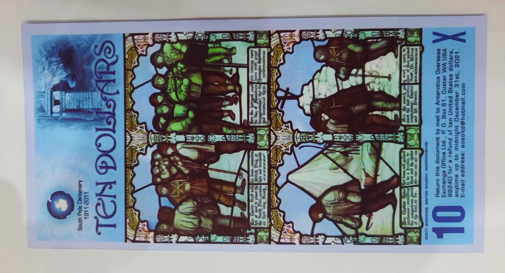 ЛОТ UNC Банкноти - Антарктида