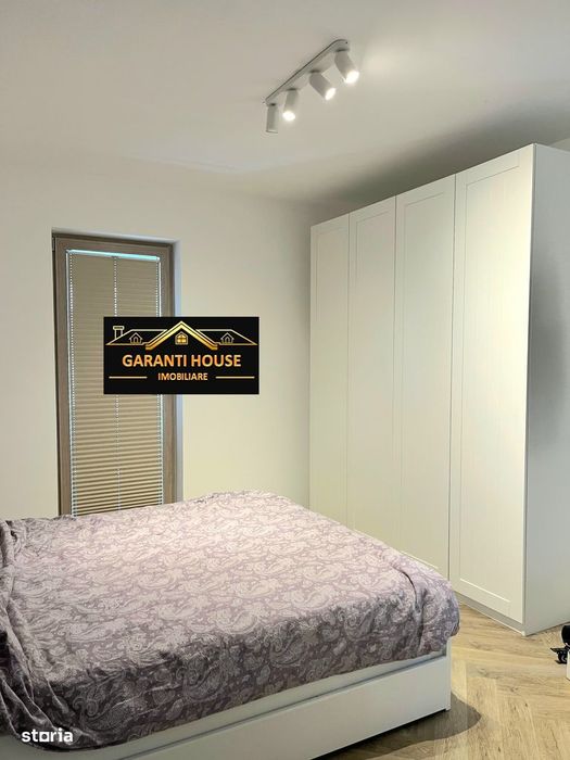 Bloc nou, apartament cu 2 camere, parcare sub bloc, mobilat, 400€/Luna