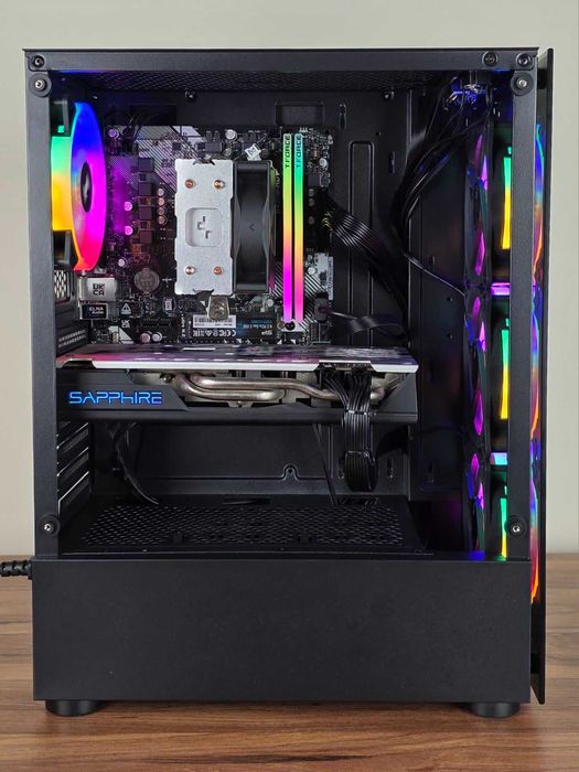 Нов | Гаранция | Ryzen 5 | 16 GB RAM | M.2 NVMe | AMD RX | Геймърски