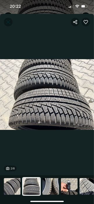 Anvelope Iarna Noi Hankook Winter I cept 205 45 17 Profil 8mm