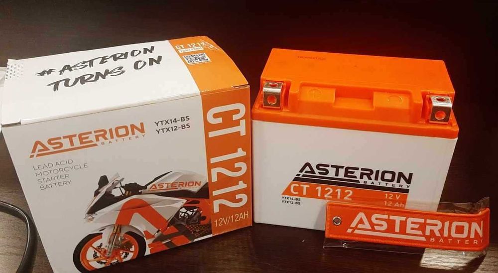 Аккумуляторы AGM на любой мотобайк и электроскутер