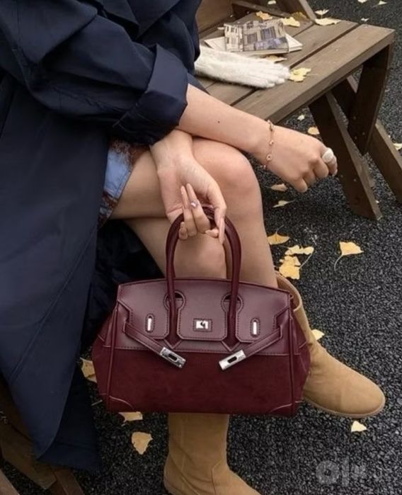 Burgundy Bardoviy luxury sumka