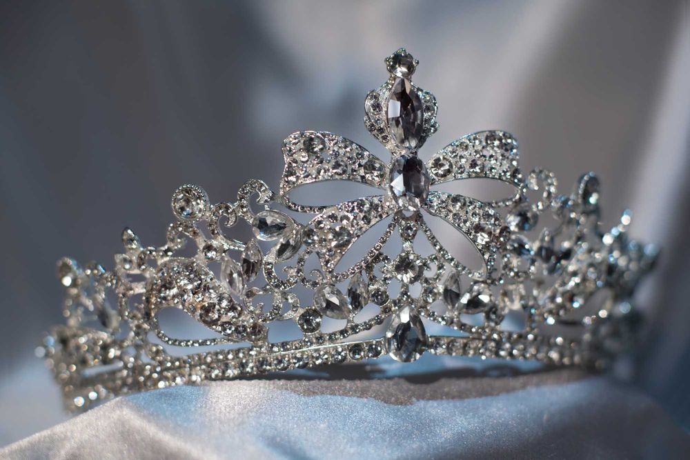 Королевская корона диадема "Бант". Доставка включена.