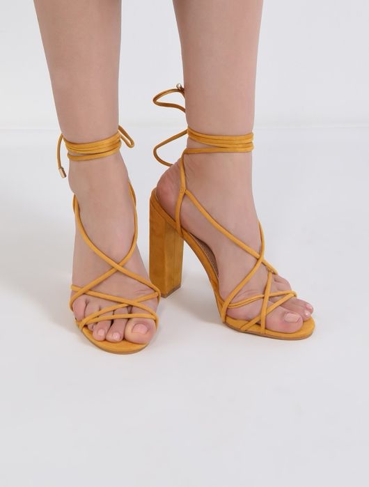 Sandale cu toc Poema