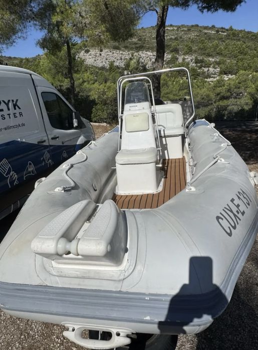 URGENT SUPER PRET Barca RIB Adventure 520 motor 4t Suzuki DF70 consola centrala