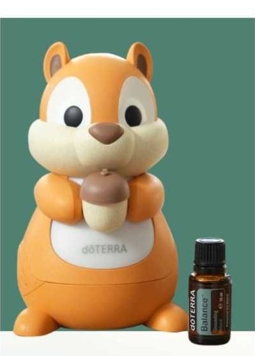 Doterra difuzor Veverita nou si sigilat cu Balance 15ml inclus