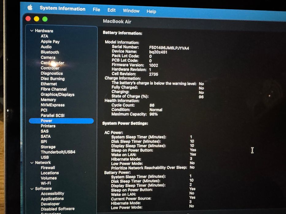 MacBook Air m1 256gb