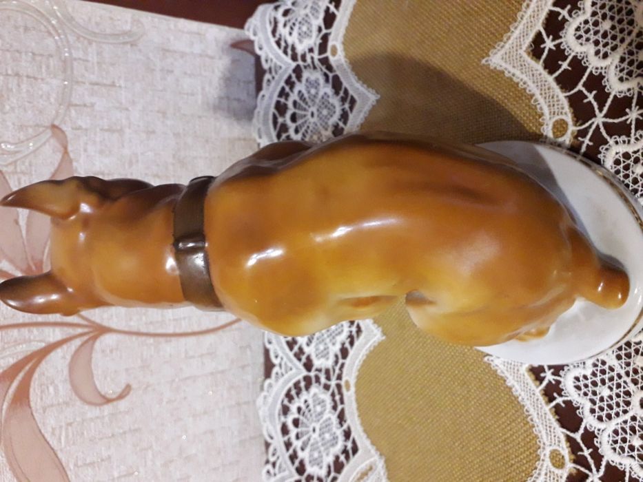 Статуэтка Бульдог сделано в СССР