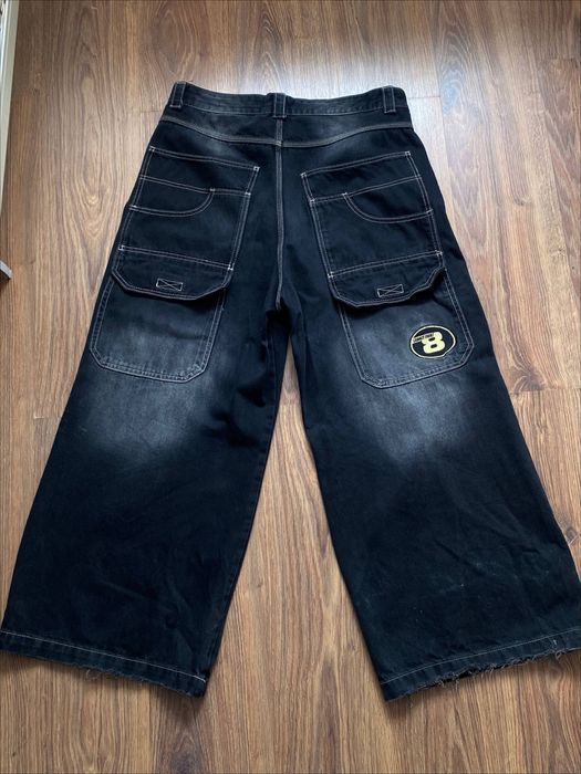 бэгги джинс с бершки