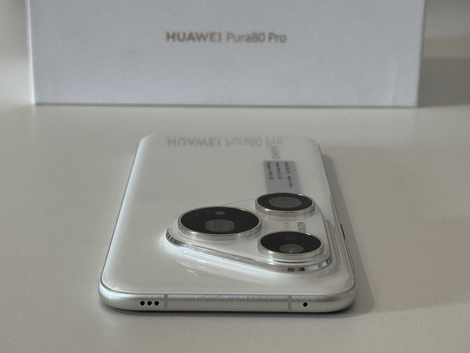 Бартер! НОВ! 36м.Гаранция! Huawei Pura 80 Pro White (Бял)