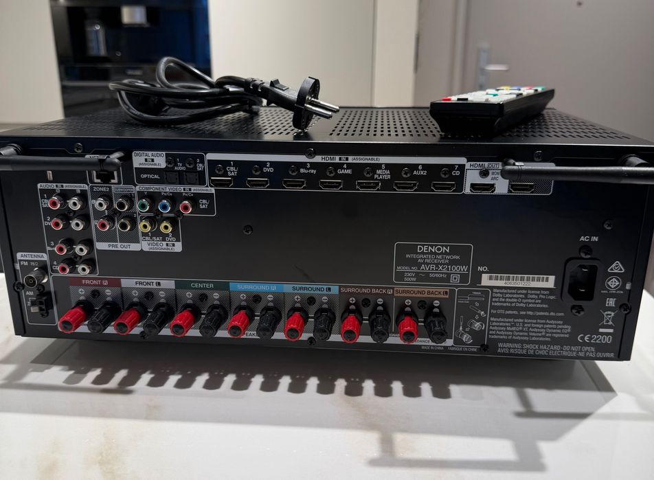 AV Receiver Denon AVR-X2100W