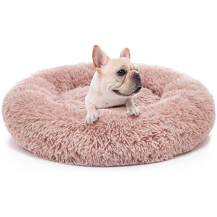 Меко кръгло легло за домашни любимци