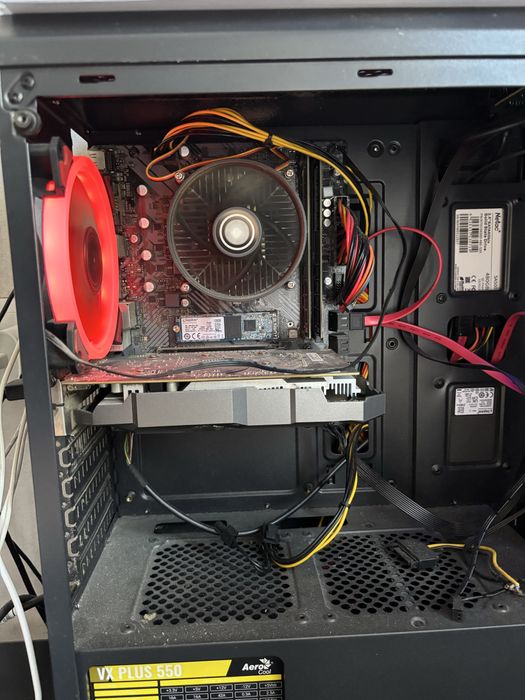 Продам пк i3 1050 ti 16 озу ssd
