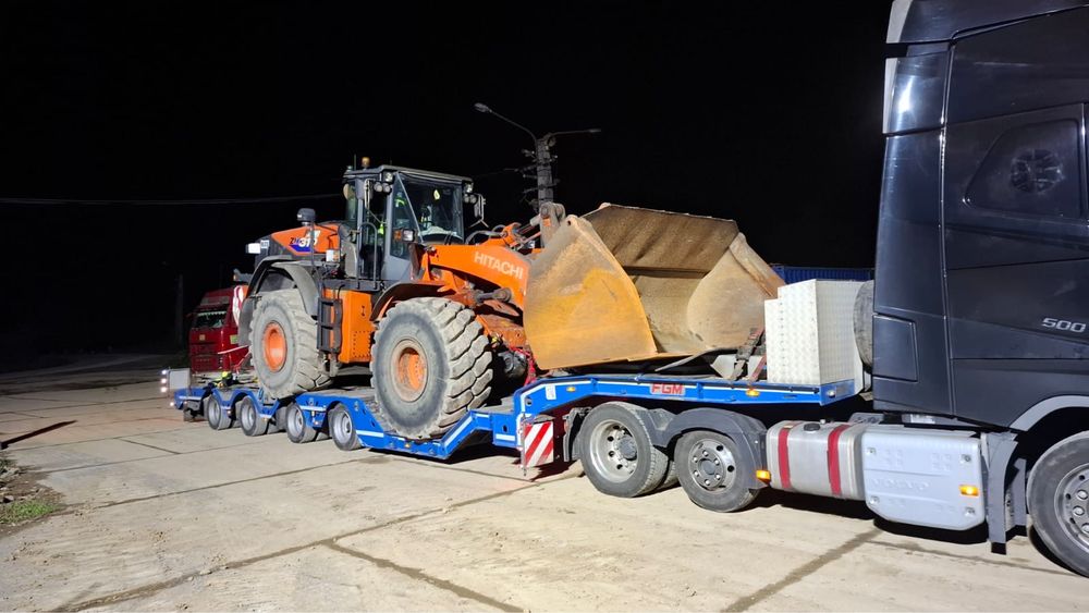Vand semi trailer mega, 4 axe