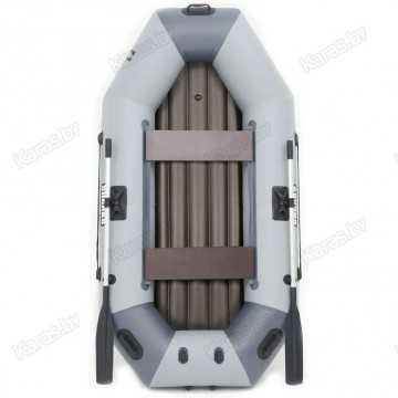 Надувная 2-местная ПВХ лодка Sharks S 270 ВНД (надувное дно)