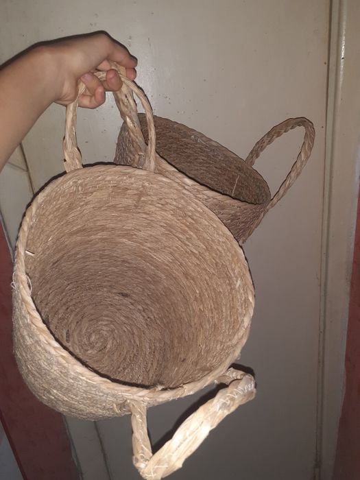 Корзинки плетеные