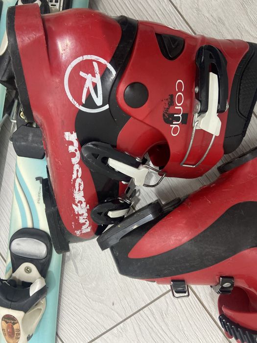 Детские лыжи с ботинками