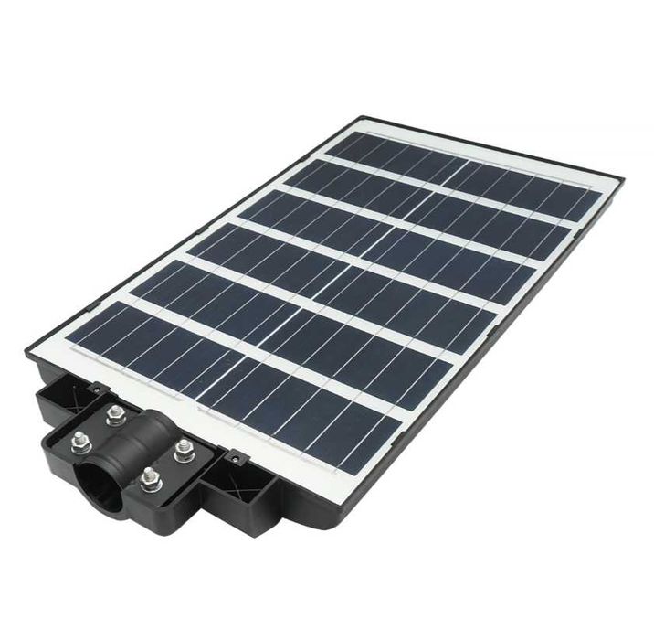 Lampa solara LED iluminat stradal 1200W, 6500K, IP65 cu panou solar senzor de miscare telecomanda