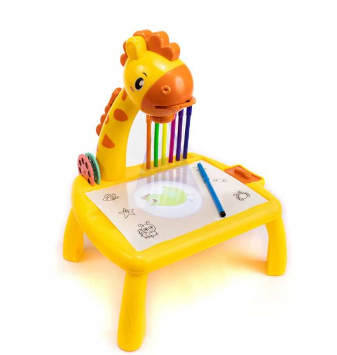 Детска масичка за рисуване с вграден проектор