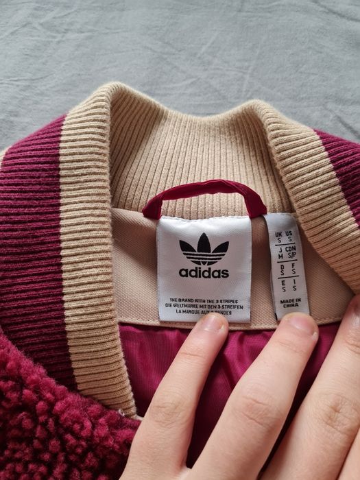 Jachetă adidas vișinie