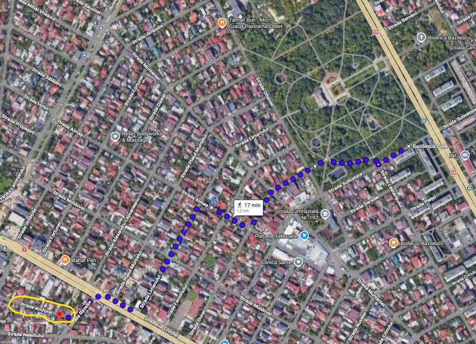 Garsoniera Sos. Chitilei, Lamninorului, Bucurestii Noi, Bazilescu. Jiului, Metrou 15 min