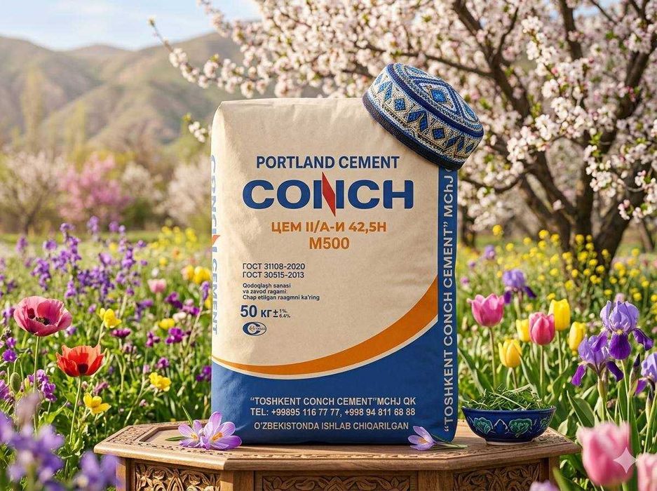 цемент | sement | cement бесплатной доставкой OLMALIQ CONCH M500