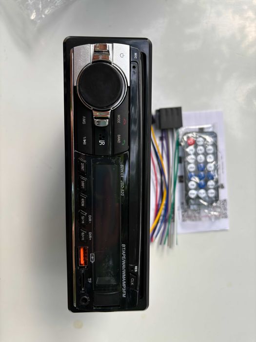 Magnitafon JSD-520 Avto Magnitolasi | Bluetooth | USB | TF | AUX | FM