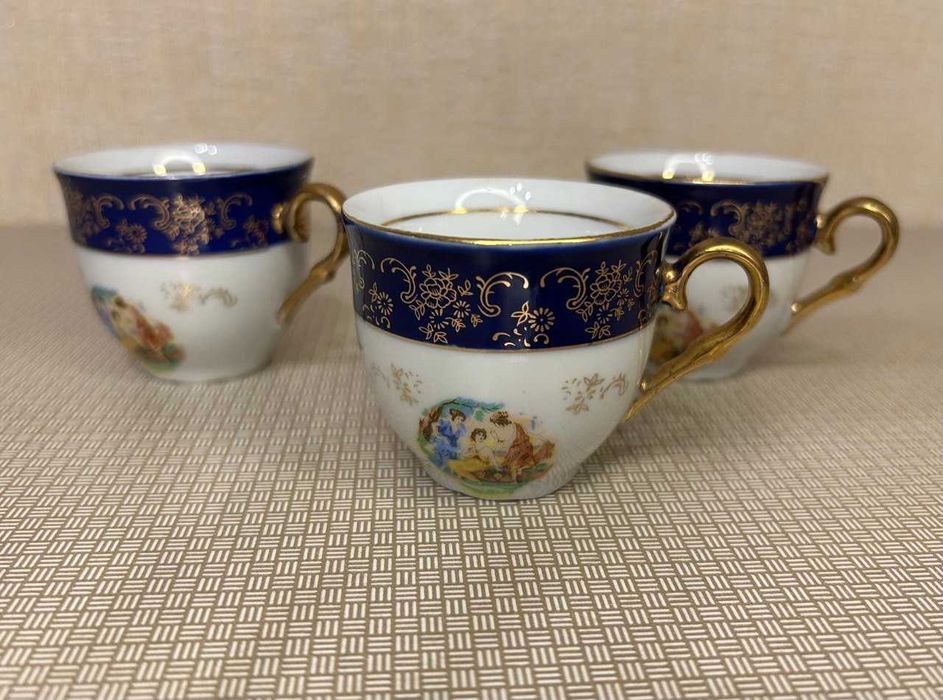 Чашечки для кофе | Три кофейные чашечки производство Чехословакия