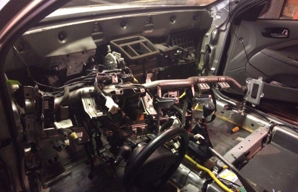 Замена авто печки