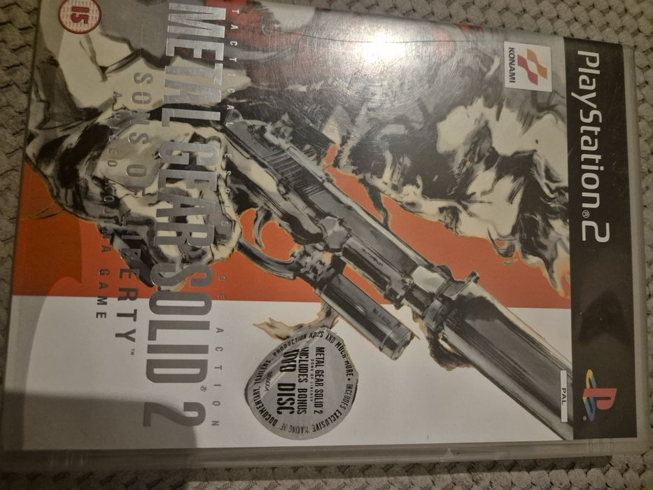 Joc de colecție Metal Gear Solid 2, complet ptr  PlayStation 2, ps2 play station 2 ps 2.