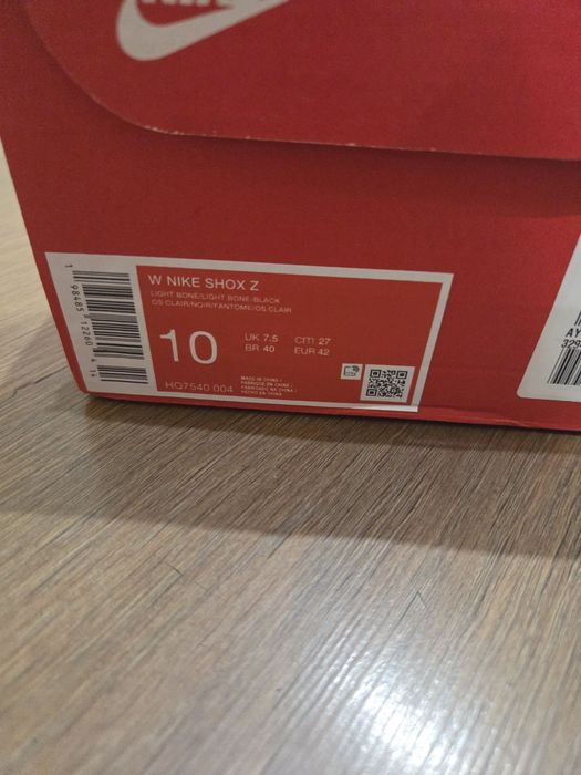 Маратонки Nike Schox Z