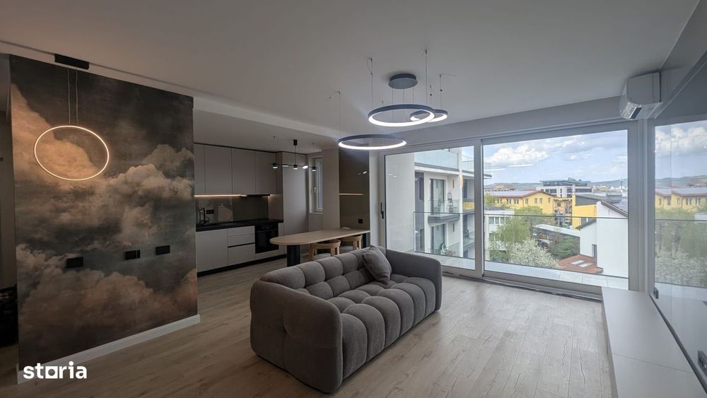 Apartament de lux cu 3 camere, 80 mp cu terasa 10 mp, zona centrala