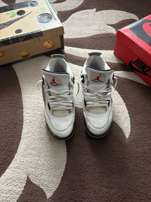 Jordan 4 White Cement