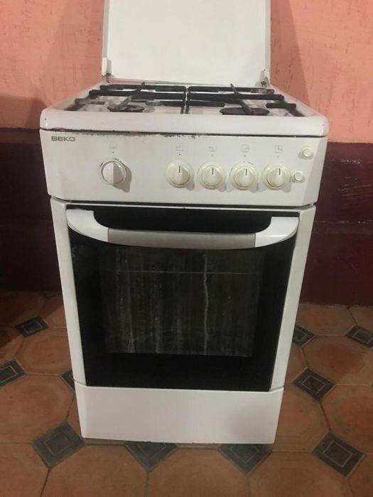 Газовая плита нормальном состоянии