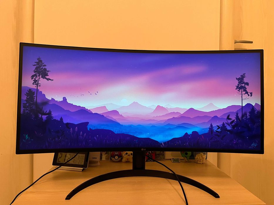 Monitor 34 inch, 21:9, 3440 x 1440, IPS, UltraWide, curbat 1900R - LG 34WP85C-B