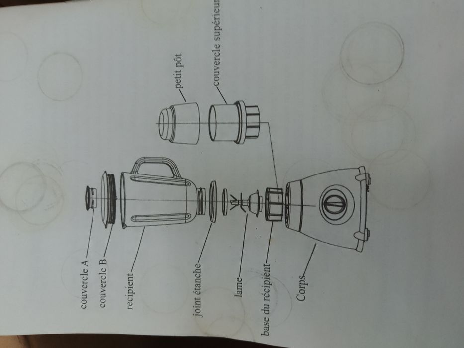 Blender/ Milkshake /storcator fructe HI-TRONIC NOU