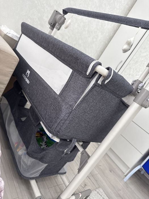 манеж качалка детский