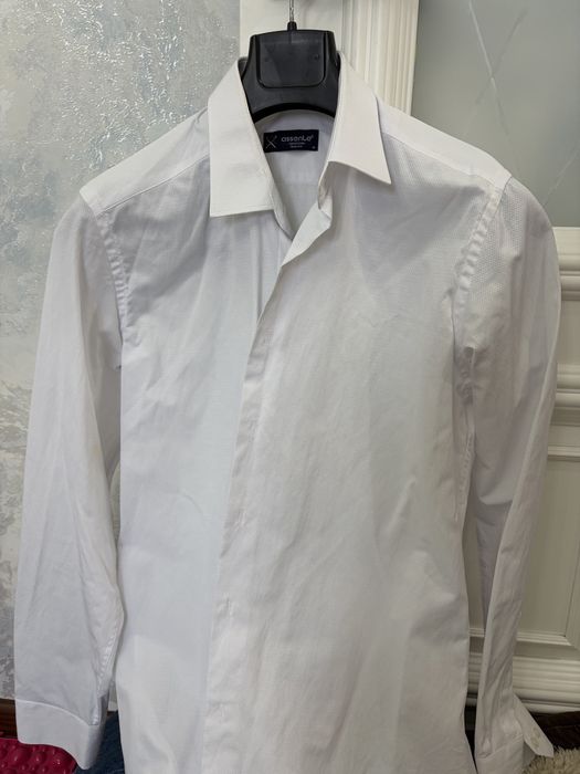 Джинсовка Zara черный и синий