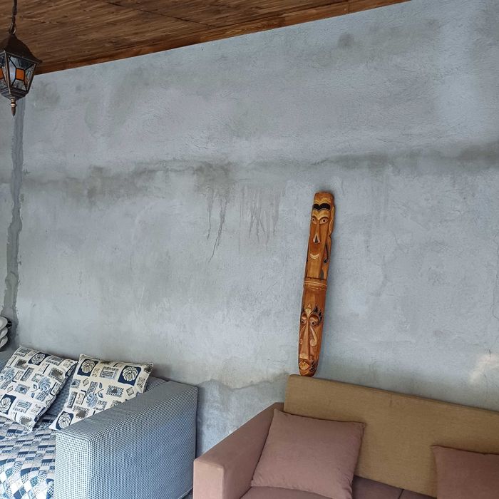 Дървена маска за декорация