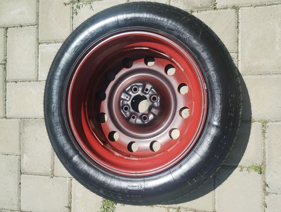 Janta cu anvelopa de rezerva Ford Ka 2 pe 15.