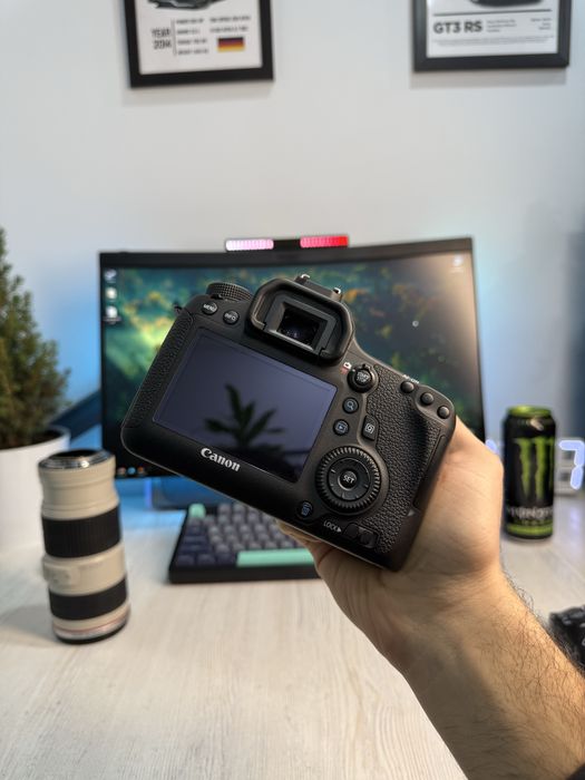 Canon 6 D Ideal pachti yengi + Obyektiv canon 70-200 Usm