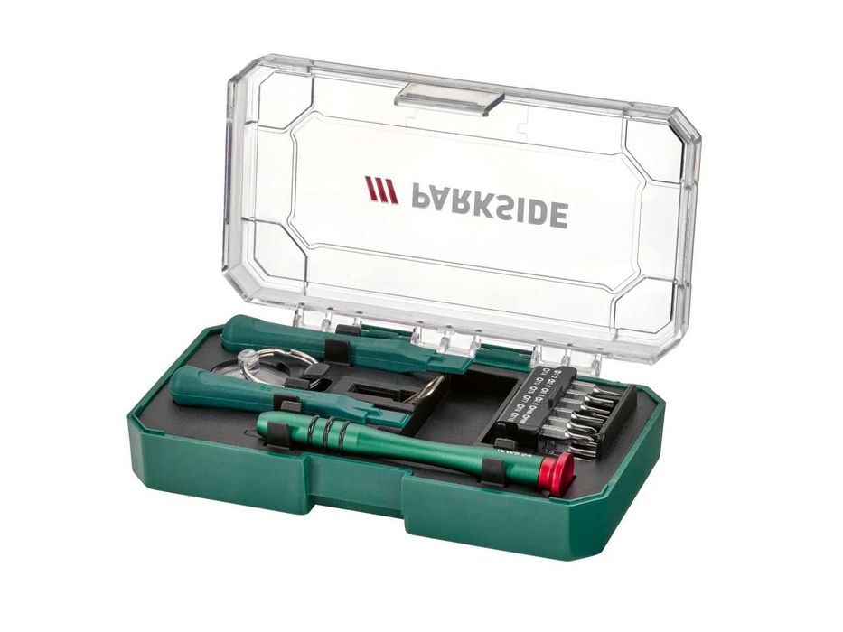 PARKSIDE комплект за ремонт на телефони-отвертка,минивендуза и др. общо 18части