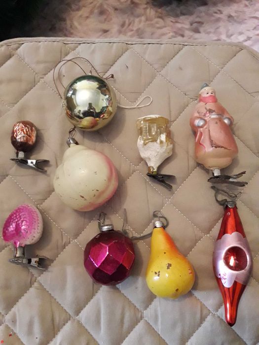 игрушки ёлочные советские
