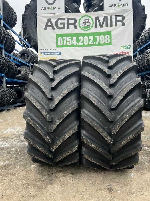 Cauciucuri noi radiale 600/60R30 marca BKT pentru tractor fata