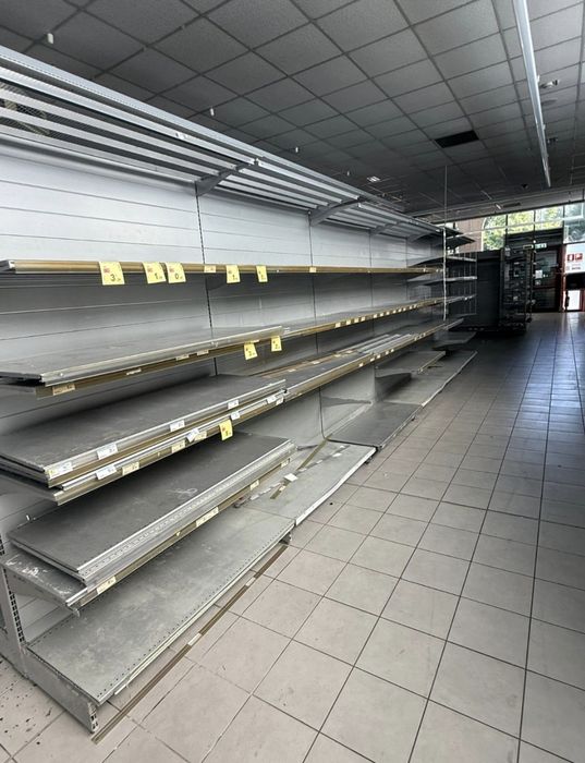 Rafturi pentru supermarket