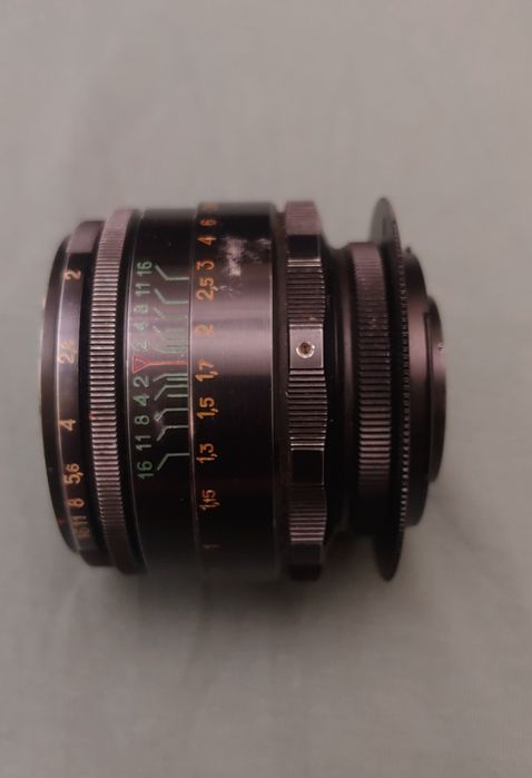 объектив  Гелиос 44-2 +Nikon-М42 адаптер
