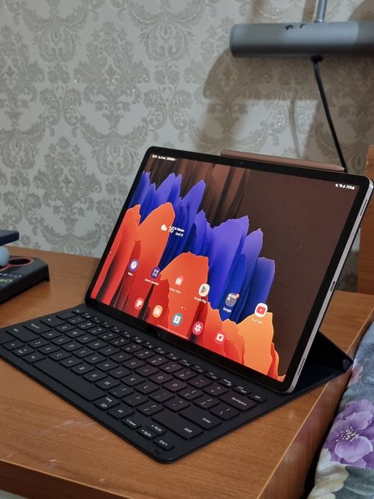 Samsung galaxy tab s7 plus 256gb gold ideal