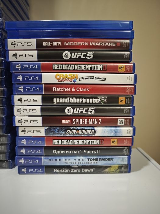 Игры на sony playstation 4-5