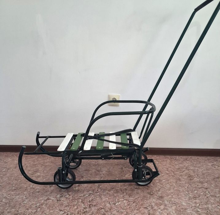 Санки детские с колесами