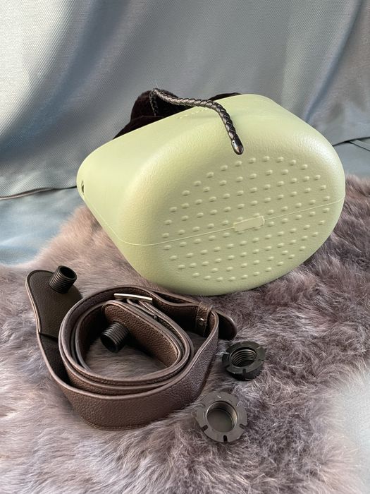 Geanta cauciuc OBag usor costumizabila verde menta